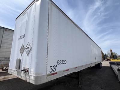 2002 Trailmobile 53' T/A Dry Van Trailer