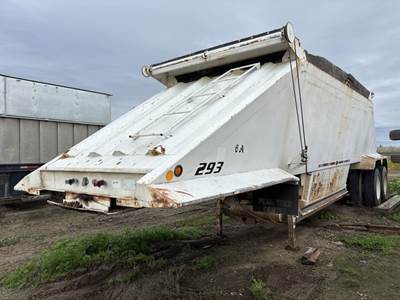 1996 CPS SBD 232 T/A Belly Dump Trailer