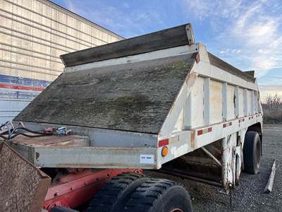 1958 Clough S/A Belly Dump Trailer