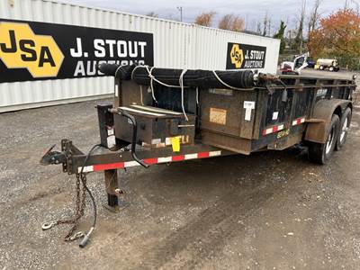 2014 Doolittle Master Dump 8214HD T/A Dump Trailer