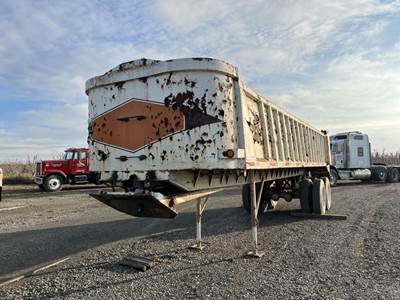 1982 Lufkin T/A End Dump Trailer