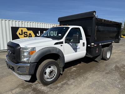 2011 Ford F450 Flatbed Dump Truck