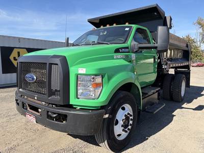 2019 Ford F650 S/A Dump Truck