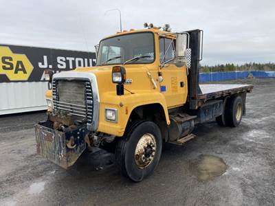1992 Ford LN8000 Flatbed Dump Truck