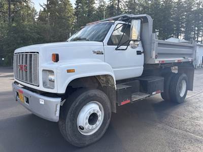 1991 GMC C7 S/A Dump Truck