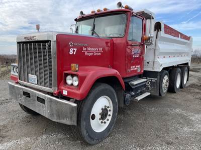 1987 GMC Tri-Axle Dump Truck