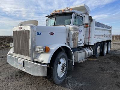 1988 Peterbilt 379 Tri-Axle Dump Truck