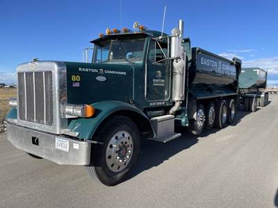 1998 Peterbilt 379 Quad-Axle Dump Truck