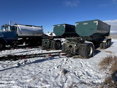 1998 Wesco Quad-Axle Transfer Trailer
