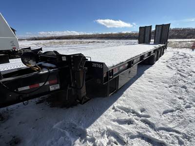 2020 Behnke Tri-Axle Equipment Trailer