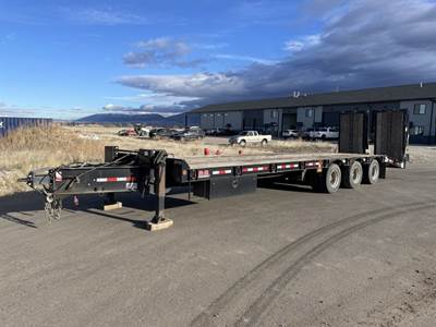 2020 Behnke Tri-Axle Equipment Trailer