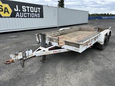 1998 Big Bubba 14' T/A Equipment Trailer