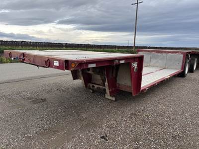 DC S/A Drop Belly Hay Trailer