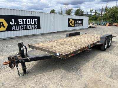 2013 Eagle Black Hawk T/A Tilt Deck Trailer