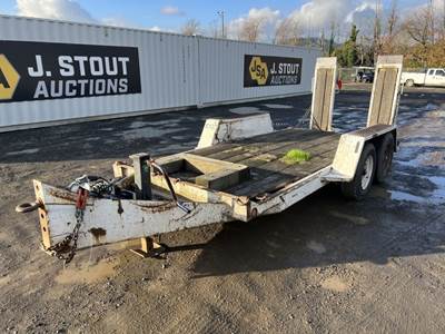 1987 Gem Flatbed Trailer