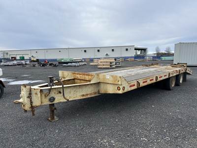 1993 Interstate 24' T/A Equipment Trailer
