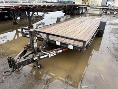 2012 Iron Eagle 18' T/A Equipment Trailer