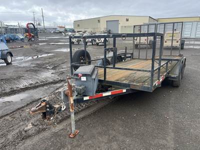 2012 MCI 14' T/A Equipment Trailer