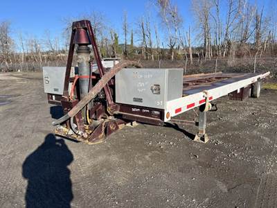 1989 Reliance 40' S/A Equipment Trailer