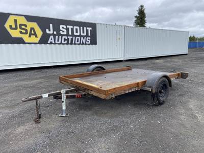 1993 Shop Built 11' S/A Equipment Trailer