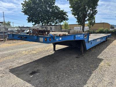 2000 Trail-Eze DHT7048 T/A Hydraulic Tail Trailer