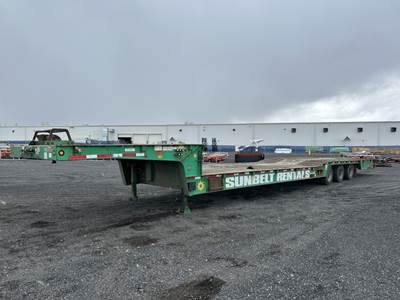 2016 Trail King Tri-Axle Hydraulic Tail Trailer