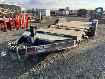 2013 Trail King TKT 12U T/A Equipment Trailer