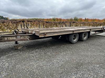 1993 Trail King TKT40-2400 T/A Equipment Trailer