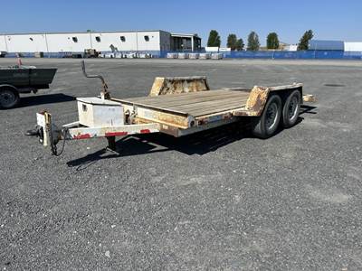 Trail Max T-12-UT T/A Tilt Deck Equipment Trailer