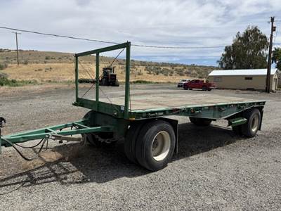 T/A Flatbed Pup Trailer