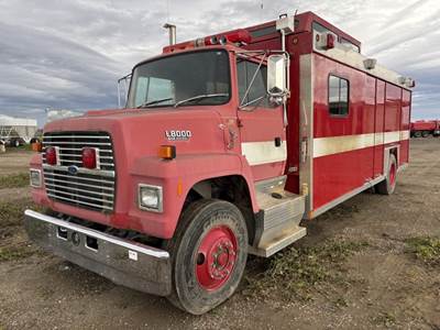 1991 Ford L8000 Hazmat Fire Truck