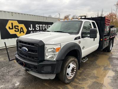 2011 Ford F450 Flatbed Truck