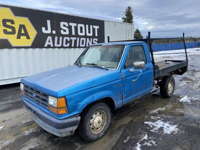 1992 Ford Ranger Flatbed Truck