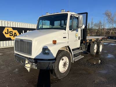 2002 Freightliner FL80 Flatbed Truck