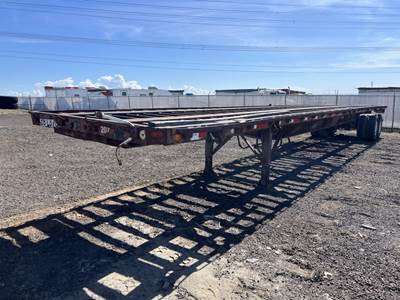 1985 Utility T/A Flatbed Trailer