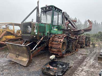 Timberjack 933C Forwarder