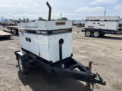 1997 Multiquip Whisperwatt 25KVA Towable Generator