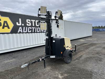 2021 Doosan 6KW Towable Light Tower
