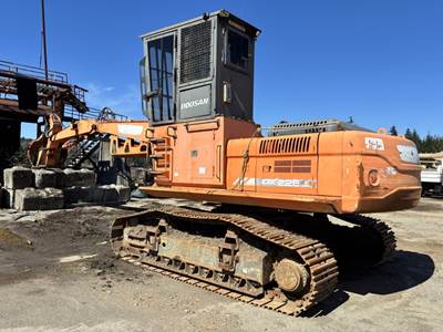 2007 Doosan DX225LL Shovel Log Loader