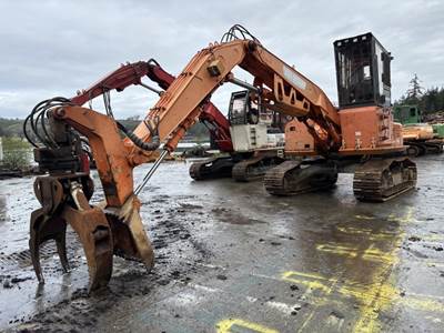 2007 Doosan DX225LL Shovel Log Loader