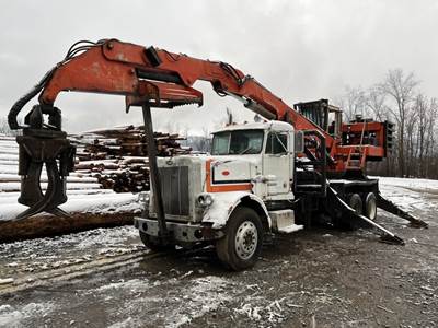 1976 Serco 200 T/A Log Loader Truck