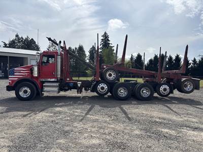 2006 Kenworth T8 Quad-Axle Log Truck
