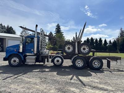 1999 Kenworth T800B Tri-Axle Log Truck