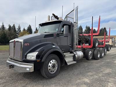 2019 Kenworth T880 Quad-Axle Log Truck