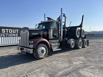 1999 Kenworth W900 Tri-Axle Log Truck