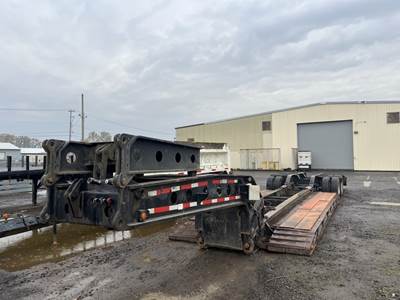 2003 Aspen Tri-Axle RGN Lowboy Trailer