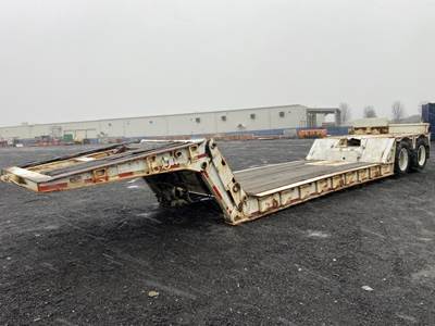 1981 Load King T/A Lowboy Trailer