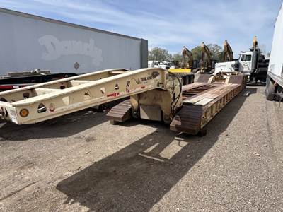 2007 Trail King TK110HDG Tri-Axle Lowboy Trailer
