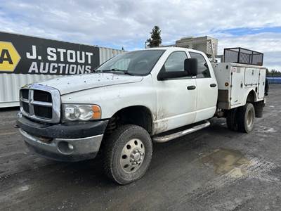 2005 Dodge Ram 2500 Crew Cab 4x4 Service Truck
