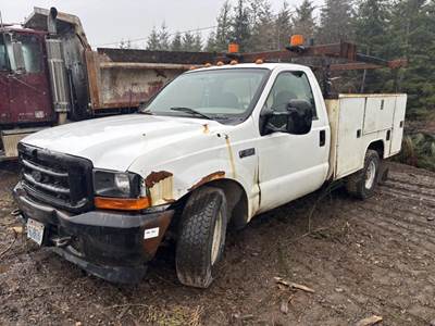 2001 Ford F350 Utility Truck